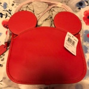 Coach x Disney "Ears" Patricia Saddlebag BNWT